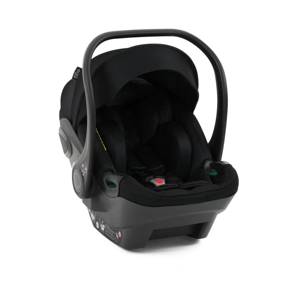 Egg3® Panther Black Luxury Stroller Bundle - 8 Piece Bundle Egg
