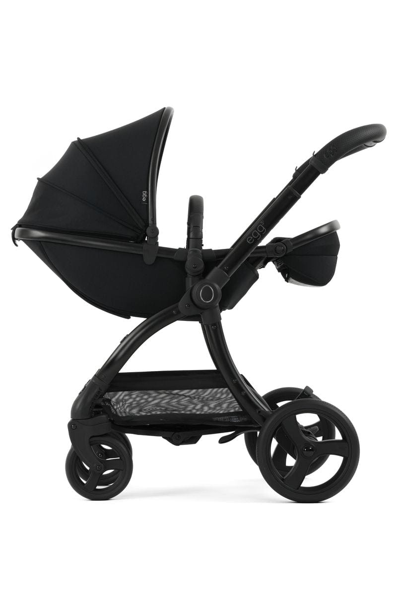 Egg3® Panther Black Luxury Stroller Bundle - 8 Piece Bundle Egg