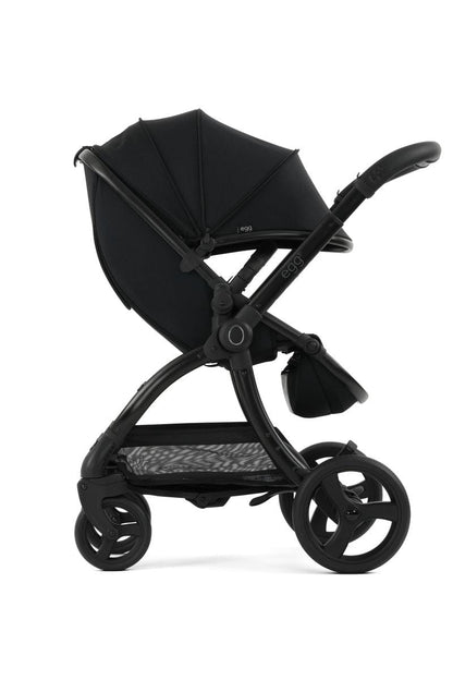 Egg3® Panther Black Luxury Stroller Bundle - 8 Piece Bundle Egg