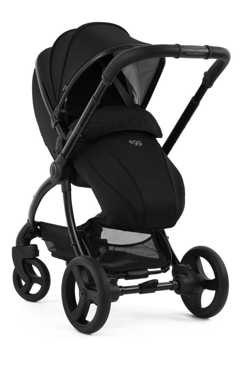 Egg Egg3® Panther Black Luxury Stroller Bundle - 8 Piece Bundle