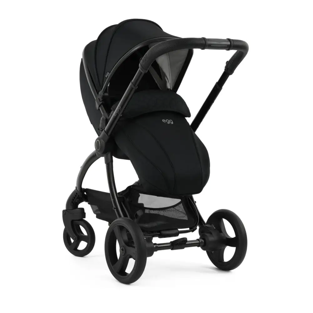 Egg Egg3® Panther Black Luxury Stroller Bundle - 8 Piece Bundle
