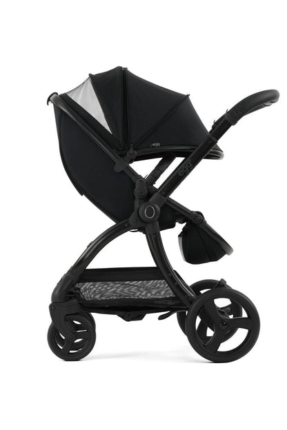 Egg3® Panther Black Luxury Stroller Bundle - 8 Piece Bundle Egg