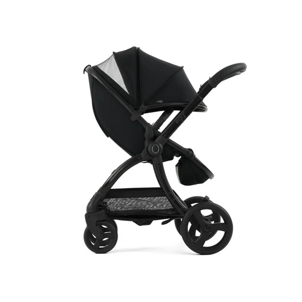 Egg3® Panther Black Luxury Stroller Bundle - 8 Piece Bundle Egg