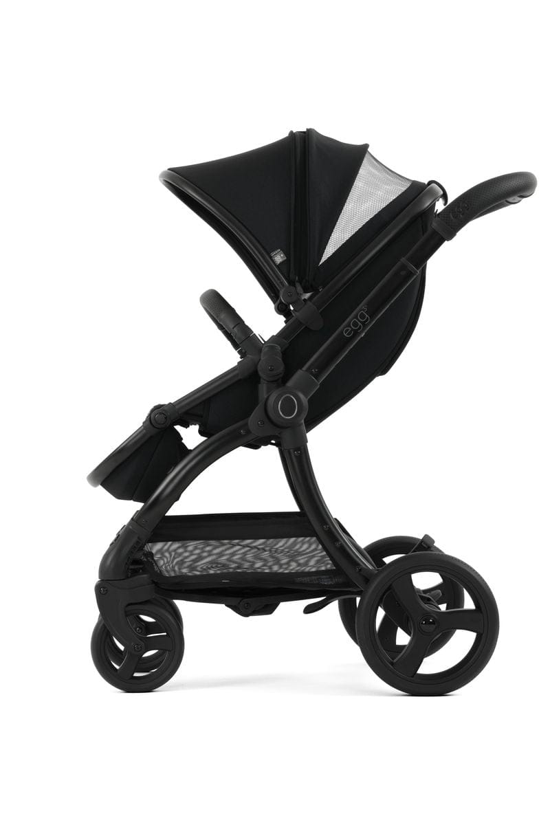 Egg3® Panther Black Luxury Stroller Bundle - 8 Piece Bundle Egg