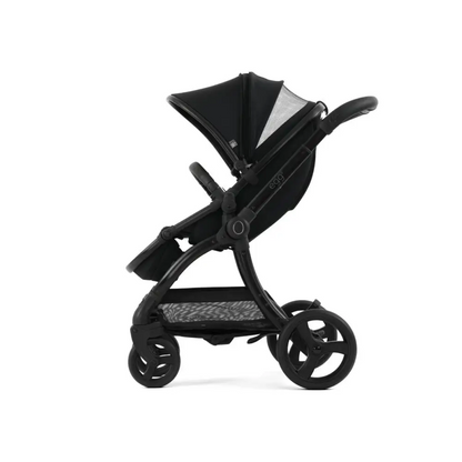 Egg3® Panther Black Luxury Stroller Bundle - 8 Piece Bundle Egg
