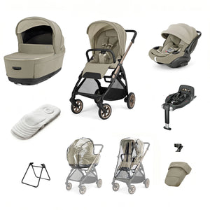 Inglesina Electa Hangar Beige 4 in 1 Travel System 2026 - with 360 Isofix