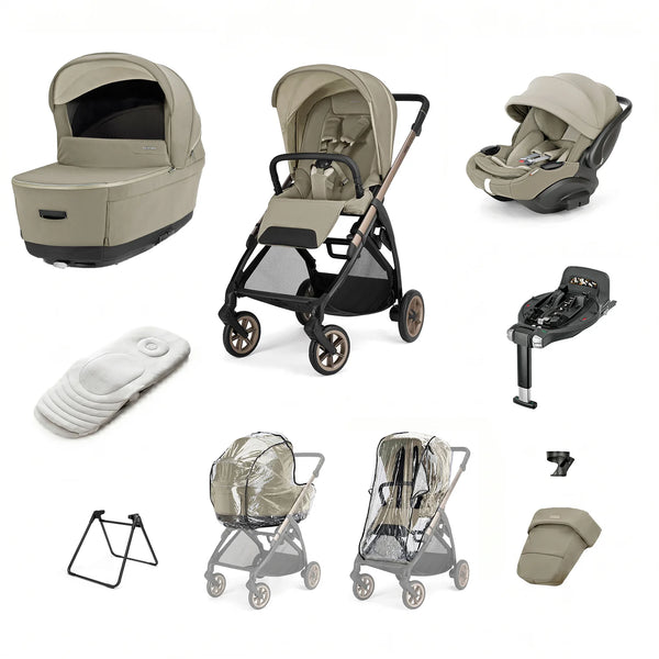 Inglesina Electa Hangar Beige 4 in 1 Travel System 2026 - with 360 Isofix