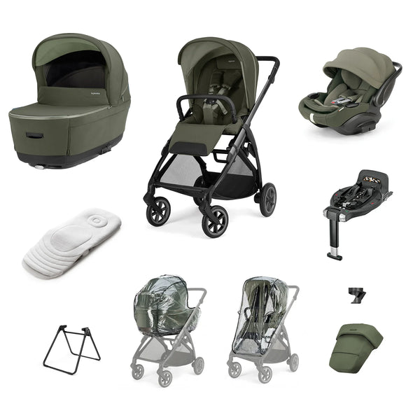 Inglesina Electa Loft Green 4 in 1 Travel System 2026 - with 360 Isofix