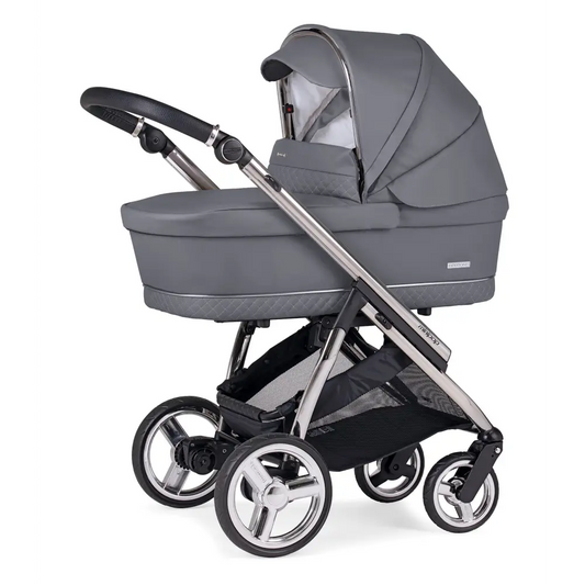 Ex Display Bebecar Mini Pop 2 in 1 Travel System - Pewter