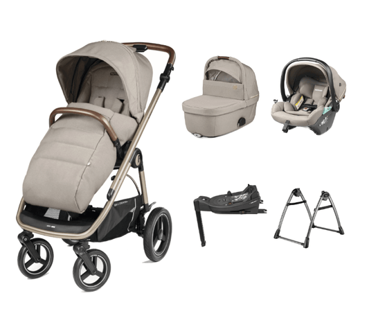 Peg Perego EX Display - Peg Perego Veloce Lite Town Country Travel System i-Size Bundle - Astral