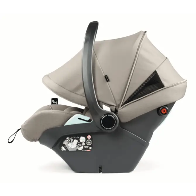 EX Display - Peg Perego Veloce Lite Town Country Travel System i-Size Bundle - Astral Peg Perego