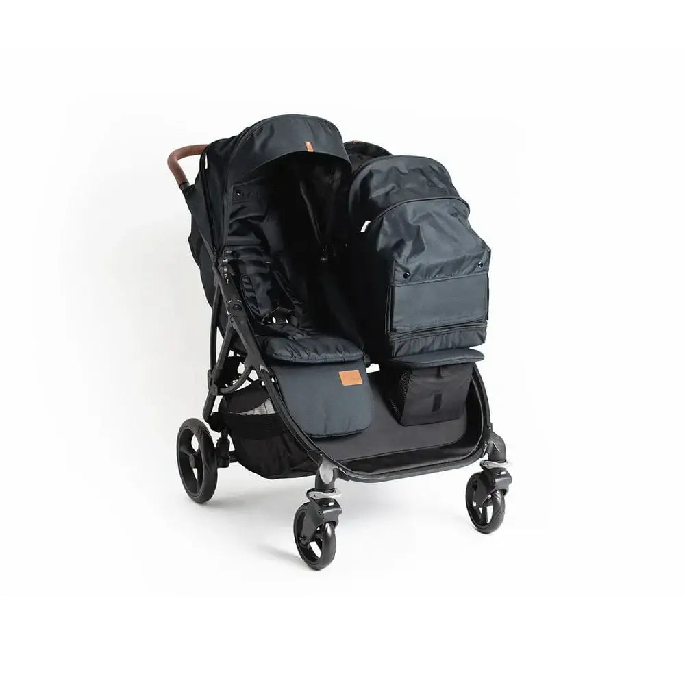 Ex Display Roma Gemini 2 Carrycot - Black Roma Prams