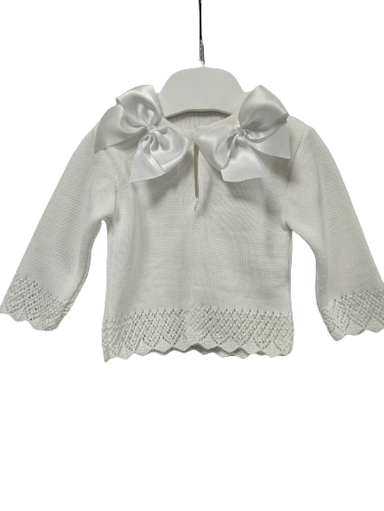 Girls Knitted Cardigan with Bows General little star   