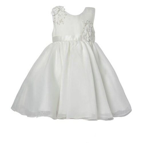 Girls Special Occasion Dress - Lauren white  Sevva 18-24  