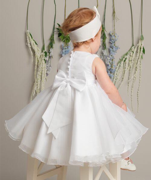 Girls Special Occasion Dress - Lauren white  Sevva   