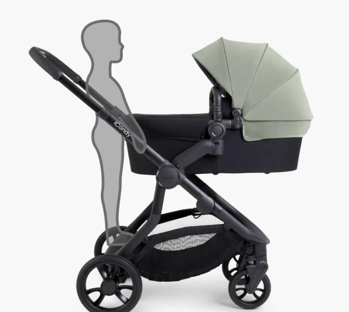 iCandy Orange 4 Double Pushchair Bundle - Pistachio  iCandy   