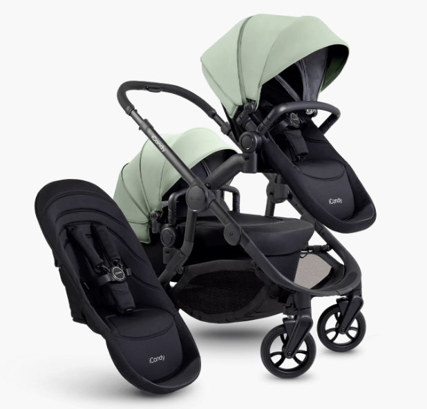 iCandy Orange 4 Double Pushchair Bundle - Pistachio  iCandy   