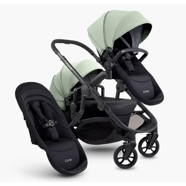 iCandy Orange 4 Double Pushchair Bundle - Pistachio  iCandy   