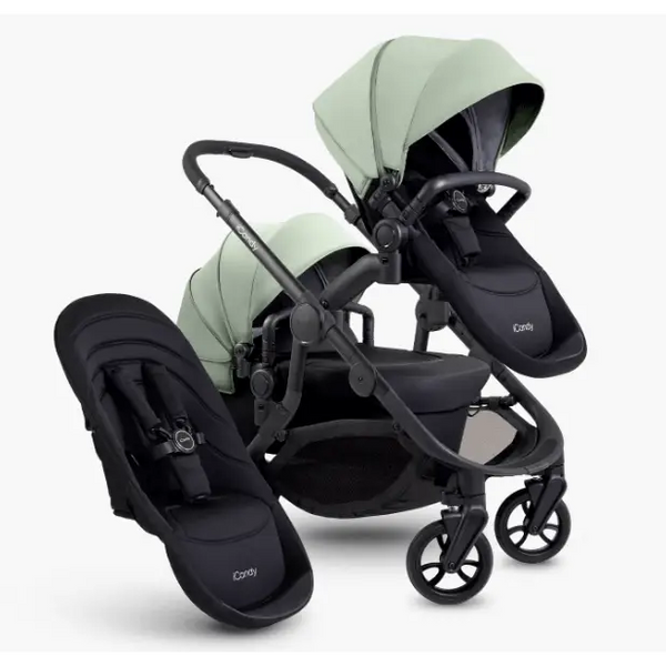 iCandy Orange 4 Double Pushchair Bundle - Pistachio  iCandy   