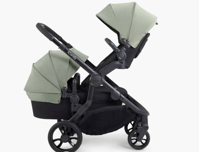 iCandy Orange 4 Double Pushchair Bundle - Pistachio  iCandy   