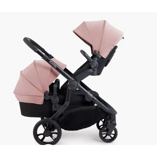 iCandy Orange 4 Double Pushchair Bundle - Rose Pink  iCandy   