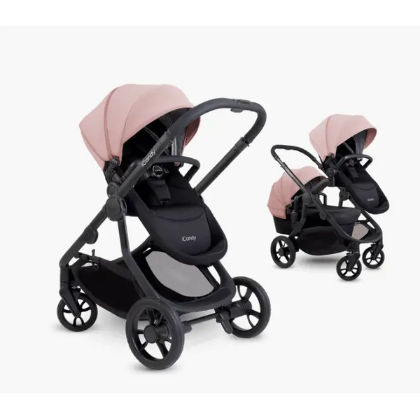 iCandy Orange 4 Double Pushchair Bundle - Rose Pink  iCandy   