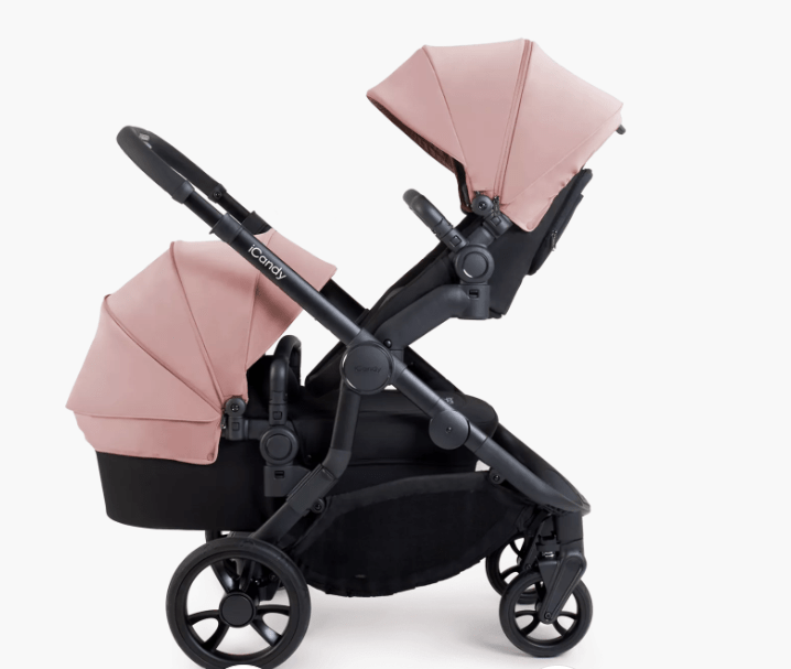 iCandy Orange 4 Double Pushchair Bundle - Rose Pink  iCandy   