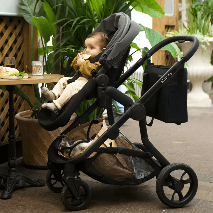 iCandy Orange 4 Single Pushchair Bundle - Fossil  iCandy   