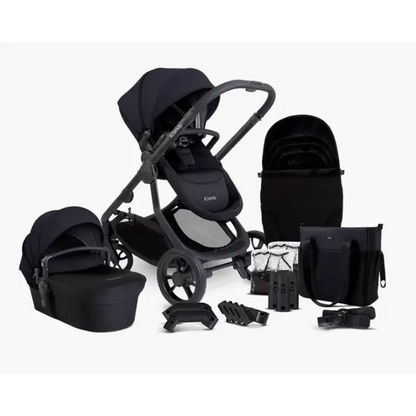 iCandy Orange 4 Single Pushchair Bundle - Jet Black  iCandy   