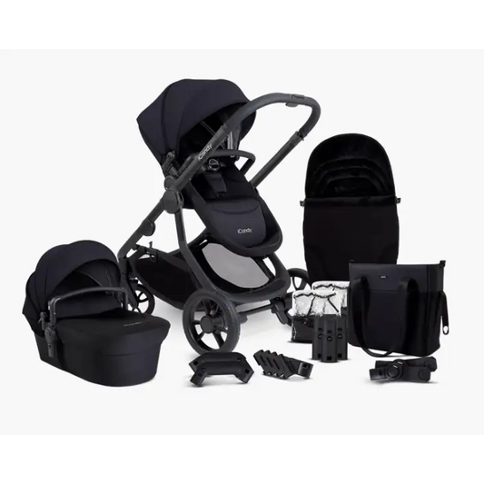 iCandy Orange 4 Single Pushchair Bundle - Jet Black  iCandy   