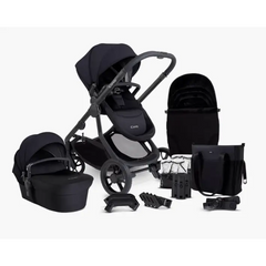 iCandy Orange 4 Single Pushchair Bundle - Jet Black