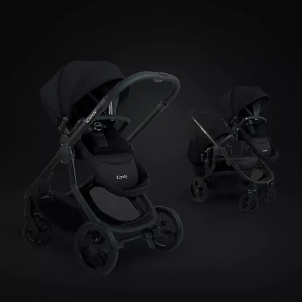 iCandy Orange 4 Single Pushchair Bundle - Jet Black  iCandy   