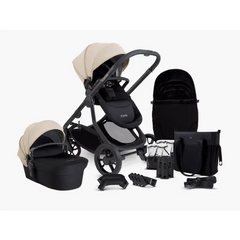 iCandy Orange 4 Single Pushchair Bundle - Latte