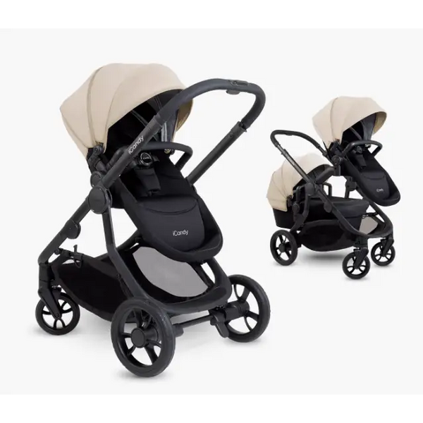 iCandy Orange 4 Single Pushchair Bundle - Latte  iCandy   