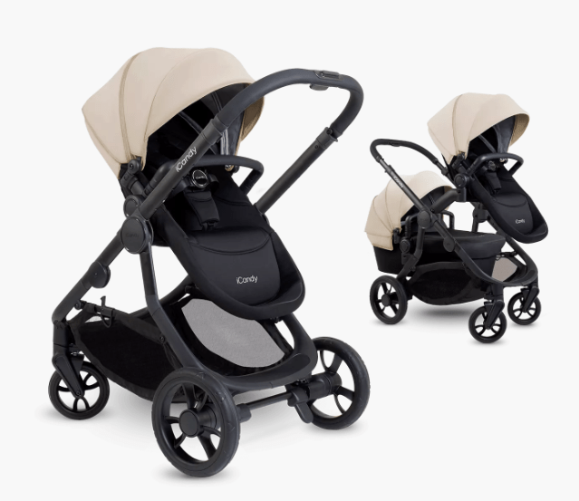 iCandy Orange 4 Single Pushchair Bundle - Latte  iCandy   