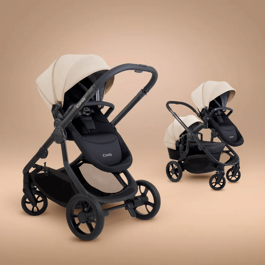 iCandy Orange 4 Single Pushchair Bundle - Latte  iCandy   