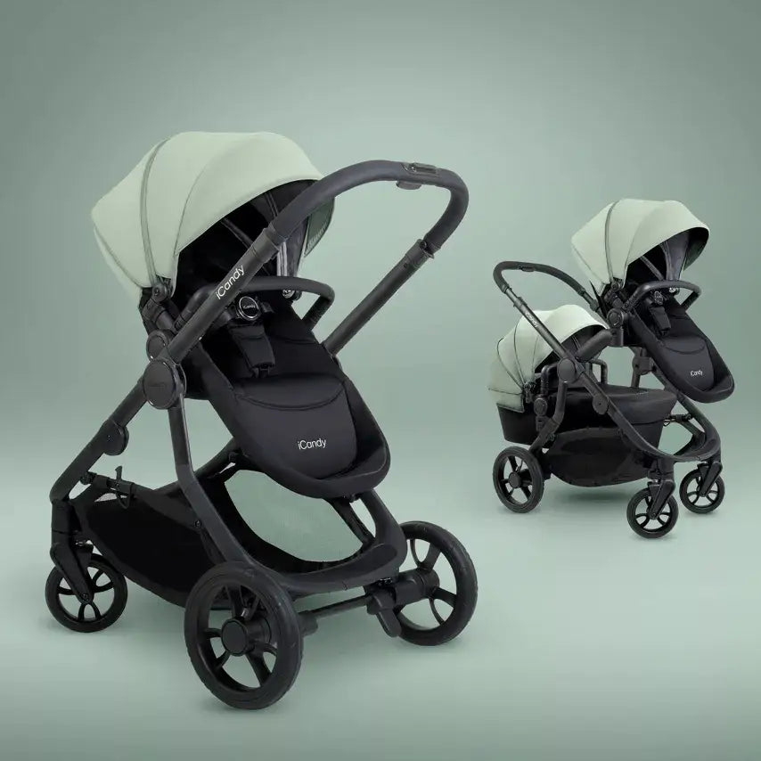 iCandy Orange 4 Single Pushchair Bundle - Pistachio  iCandy   