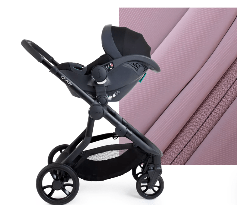 iCandy Orange 4 Single Pushchair Bundle Rose Pink Baby Boutique UK