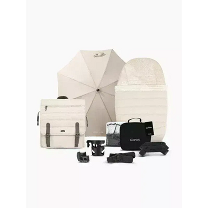 iCandy Peach 7 Travel System Bundle - Biscotti iCandy