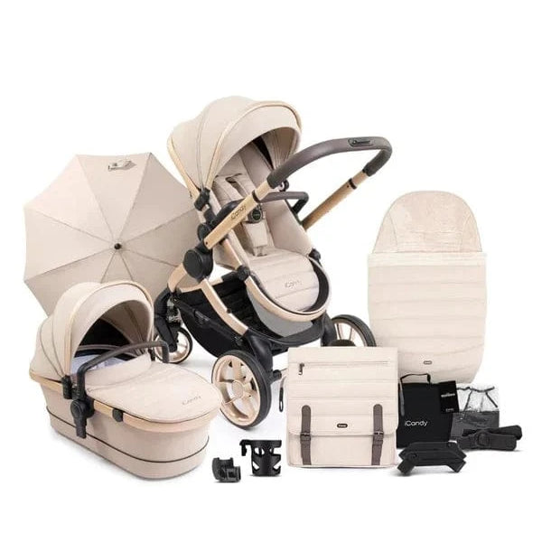 iCandy Peach 7 Travel System Bundle - Biscotti iCandy