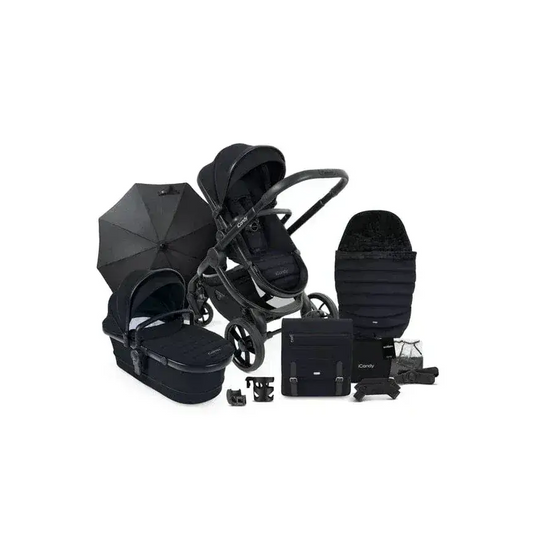 iCandy Peach 7 Travel System Bundle - Black Edition iCandy