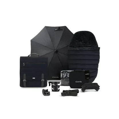 iCandy Peach 7 Travel System Bundle - Black Edition iCandy