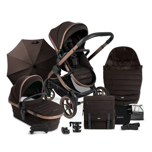 iCandy Peach 7 Travel System Bundle - Pecan iCandy