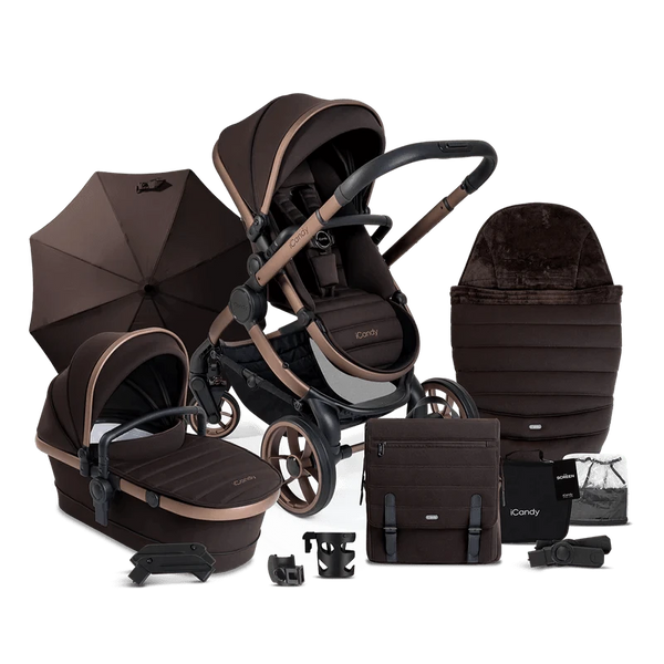 iCandy Peach 7 Travel System Bundle - Pecan iCandy