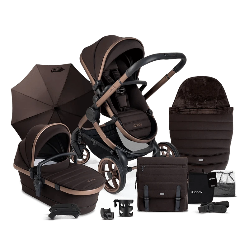 iCandy Peach 7 Travel System Bundle - Pecan iCandy