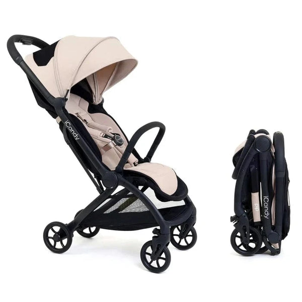 iCandy Pip Compact Stroller in Latte Baby Boutique UK