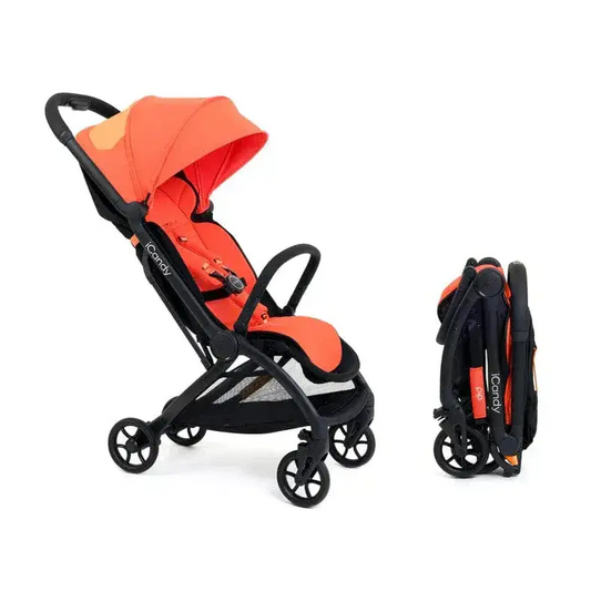 iCandy Pip Compact Stroller in Sunset Orange Baby Boutique UK