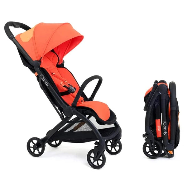 iCandy Pip Compact Stroller in Sunset Orange Baby Boutique UK