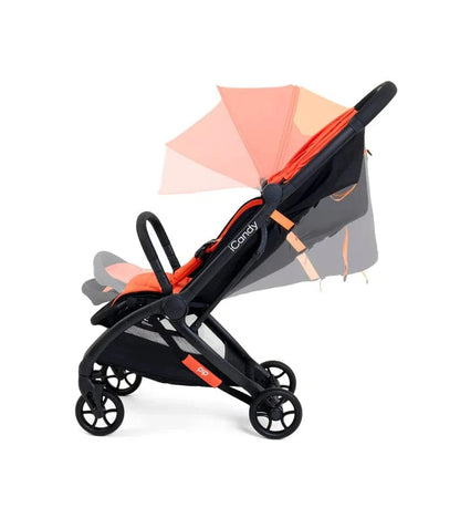 iCandy Pip Compact Stroller in Sunset Orange Baby Boutique UK