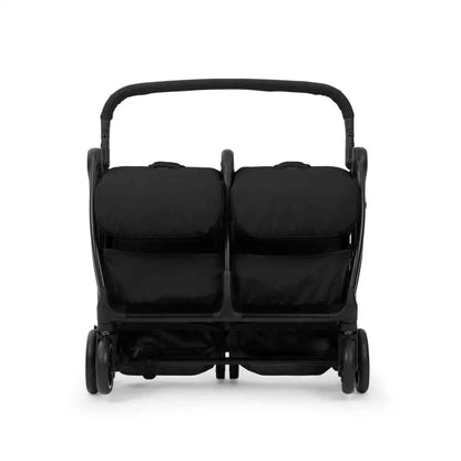 Ickle Bubba Aries Auto Fold Double Stroller –Black
